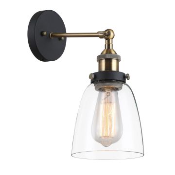 Aplique de perete FRANCIS MBM-2563/1 GD+CL 1x40W/E27 de la Italux