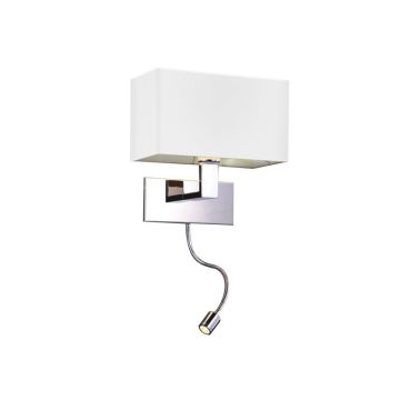 Aplique de perete MARTENS AZ1526 3000K 1x60W+1W/LED 85LM IP20 de la AZzardo