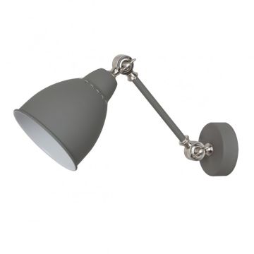 Aplique de perete SONNY MB-HN5010-1-GR 1x60W/E27 de la Italux