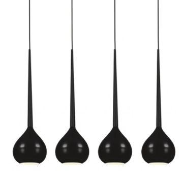 Lampă cu pendul AGA 4 AZ1067 4x40W/E14 IP20 de la AZzardo
