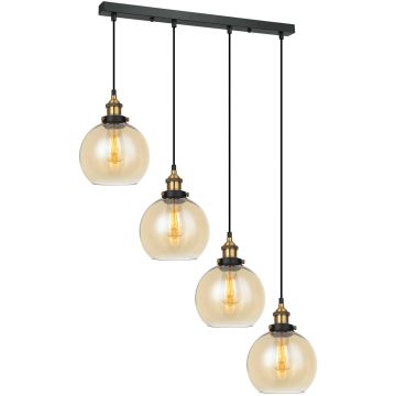 Lampă cu pendul CARDENA MDM-4330-4-GD+AMB 4x40W/E27 IP20 de la Italux