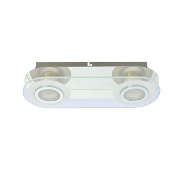 Lustră de tavan FLAVIO MD14088-02 CH 2x5,5W/LED de la Italux