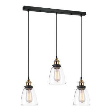 Lampă cu pendul FRANCIS MDM-2563/3 GD+CL 3x40W/E27 de la Italux