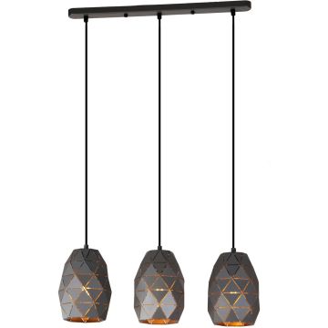 Lampă cu pendul HARLEY MDM-3480/3 GR+GD 3x40W/E27 IP20 de la Italux