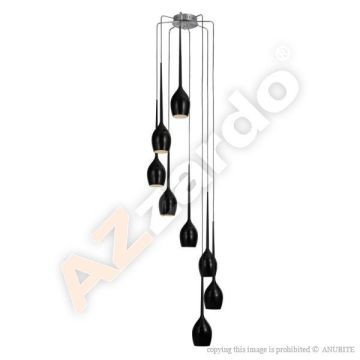 Lampă cu pendul IZZA AZ0159 8x50W/E14 IP20 de la AZzardo
