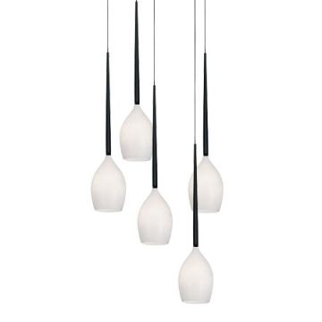 Lampă cu pendul IZZA AZ0311 5x50W/E14 IP20 de la AZzardo