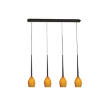 Lampă cu pendul IZZA AZ1227 4x50W/E14 IP20 de la AZzardo