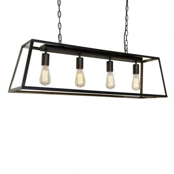 Lampă cu pendul LAVERNO MD-102721-4-B 4x60W/E27 de la Italux