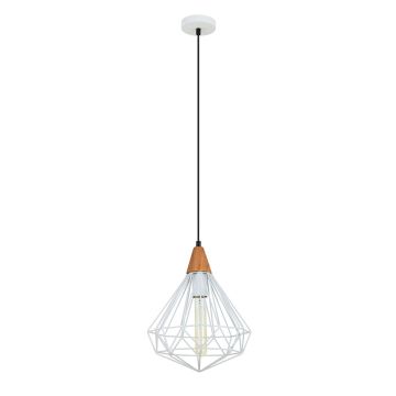 Lampă cu pendul MAELLE MDM-2591/1S WH 1x60W/E27 IP20 de la Italux