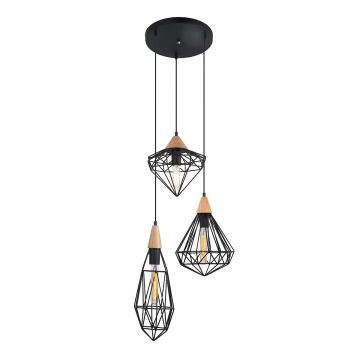 Lampă cu pendul MAELLE MDM-2591/3 BK 3x40W/E14 de la Italux