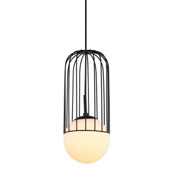 Lampă cu pendul MATTY MDM-3939/1 BK 1x40W/E27 IP20 de la Italux