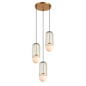 Lampă cu pendul MATTY MDM-3939/3 GD 3x40W/E27 IP20 de la Italux