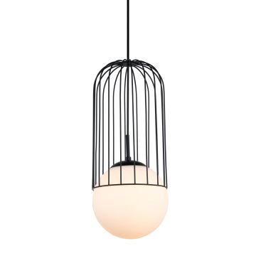 Lampă cu pendul MATTY MDM-3940/1 BK 1x40W/E27 IP20 de la Italux