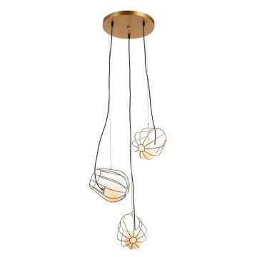 Lampă cu pendul MELISA MDM-3942/3 GD 3x25W/G9 IP20 de la Italux