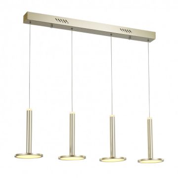 Lampă cu pendul OLIVER MD17033012-4B GOLD 1x60W/LED 2690LM de la Italux