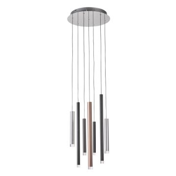 Lampă cu pendul REYNA MD17077-7A 1x28W/LED 2553LM IP20 de la Italux