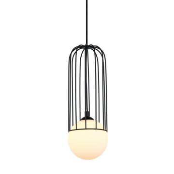 Lampă cu pendul SIMON MDM-3938/1 BK 1x25W/G9 IP20 de la Italux