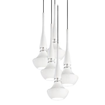 Lampă cu pendul TASOS AZ0261 5x40W/E14 de la AZzardo