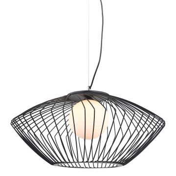 Lampă cu pendul ZENO MDM-3844-1 BK 1x40W/G9 IP20 de la Italux