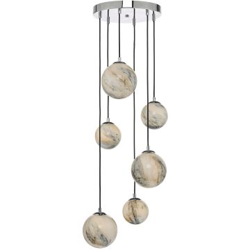 Lampă cu pendul MIKARA MIK0650 6x5W/G9 de la Dar Lighting