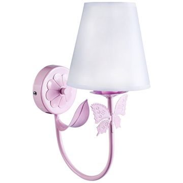 Aplique de perete ALICE PINK MLP962 E14 IP20 de la Milagro