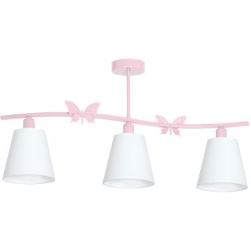 Lampă de tavan ALICE PINK MLP979 3x40W/E14 IP20 de la Milagro