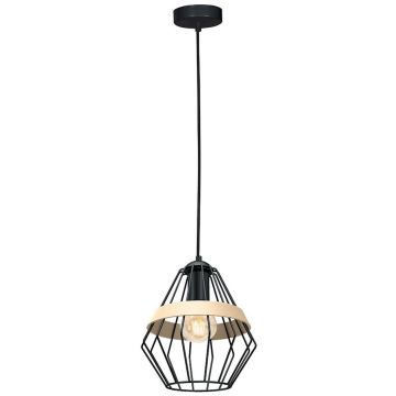 Lampă cu pendul CLIFF BLACK MLP5524 1x60W/E27 IP20 de la Milagro