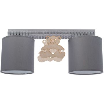 Lampă de tavan MIŚ MLP4964 2x60W/E27 IP20 de la Milagro