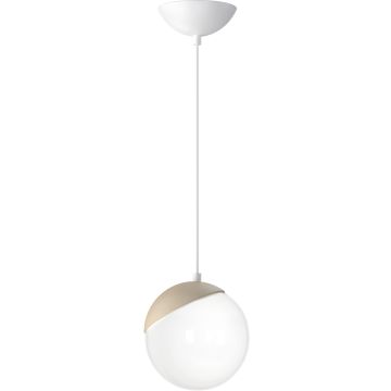 Lampă cu pendul SFERA WOOD MLP5424 1x40W/E14 IP20 de la Milagro