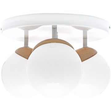 Spot SFERA WOOD MLP5429 3x40W/E14 IP20 de la Milagro