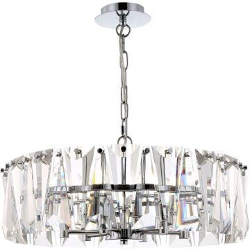 Lampă cu pendul PUNTES MOD043PL-06CH 6x60W/E14 IP20 de la Maytoni