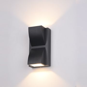 Aplique de perete EDGAR PL-437B 2x6W/LED 120LM IP54 de la Italux