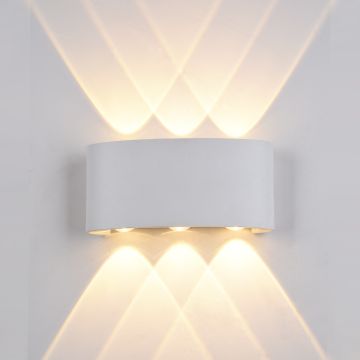 Aplique de perete GILBERTO PL-232W 6x6W/LED 420LM IP54 de la Italux