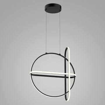 Lampă cu pendul CERRILA PND-29772750-3A-BK 3000K 1x48,6W/LED 2000LM IP20 de la Italux