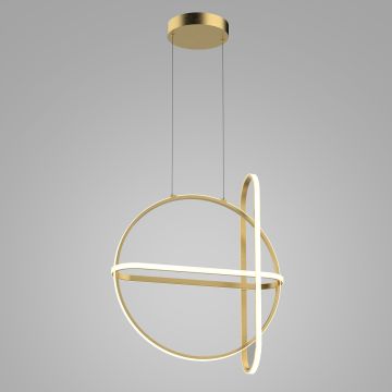 Lampă cu pendul CERRILA PND-29772750-3A-GD 3000K 1x48,6W/LED 2000LM IP20 de la Italux