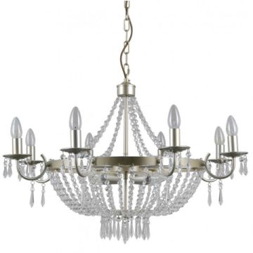 Candelabru CORTINA PND-30138-8+4 12x40W/E14 IP20 de la Italux