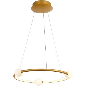Lampă cu pendul LOZANNA PND-20112035-1A-GD 3000K 3+1x36W/LED 2100LM IP20 de la Italux