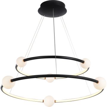 Lampă cu pendul LOZANNA PND-20112035-2A-BL 3000K 6+2x86W/LED 4600LM IP20 de la Italux