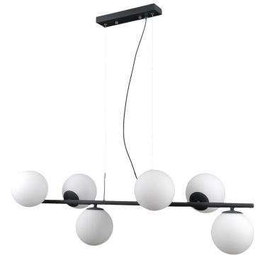 Lampă cu pendul RADDI PND-5510-6-BK 6x5W/G9 IP20 de la Italux