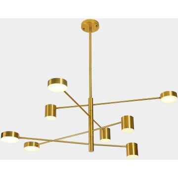 Candelabru REMDAL PND-16374-8 3000K 8x35,5W/LED 653LM IP20 de la Italux