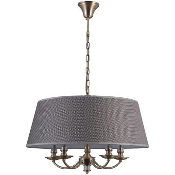 Candelabru ZANOBI PND-43272-5A 5x40W/E14 IP20 de la Italux