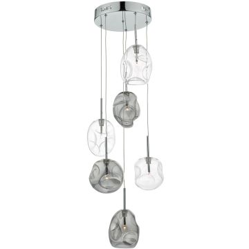 Lampă cu pendul QUINN QUI6410 6x20W/G4 de la Dar Lighting