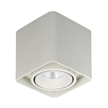 Lumină montată pe suprafață BONNIE SLC78004/10W WH 1x10W/LED 840LM IP20 de la Italux