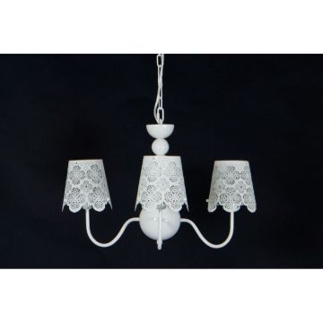 Candelabru ARIANNA V2473B-3 WH 3x40W/E14 de la Italux