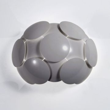 Aplique de perete SANTINA GREY W0317-01A-U1GM 1x26W/E27 de la Italux