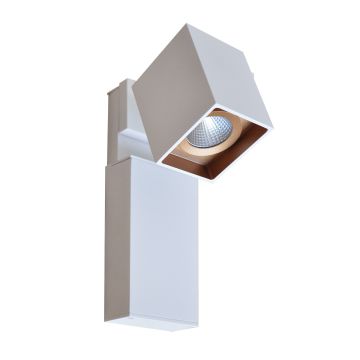 Aplique de perete ARAVENA WLB073/5W 4000K WH+GO 1x5W/LED 450LM de la Italux