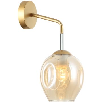 Aplique de perete BORGO WL-30843-1 GD+AMB 1x40W/E27 IP20 de la Italux