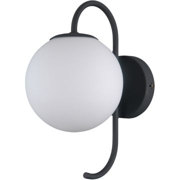 Aplique de perete GELA WL-5500-1-BK 1x5W/G9 IP20 de la Italux