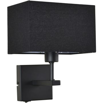 Aplique de perete NORTE WL-1122-1-A-BM-RC-BL 1x60W/E27 IP20 de la Italux