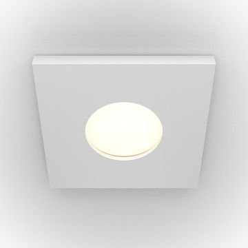 Lumină îngropată deasupra plafonului STARK DL083-01-GU10-SQ-W 1x50W/GU10 IP65 de la Maytoni